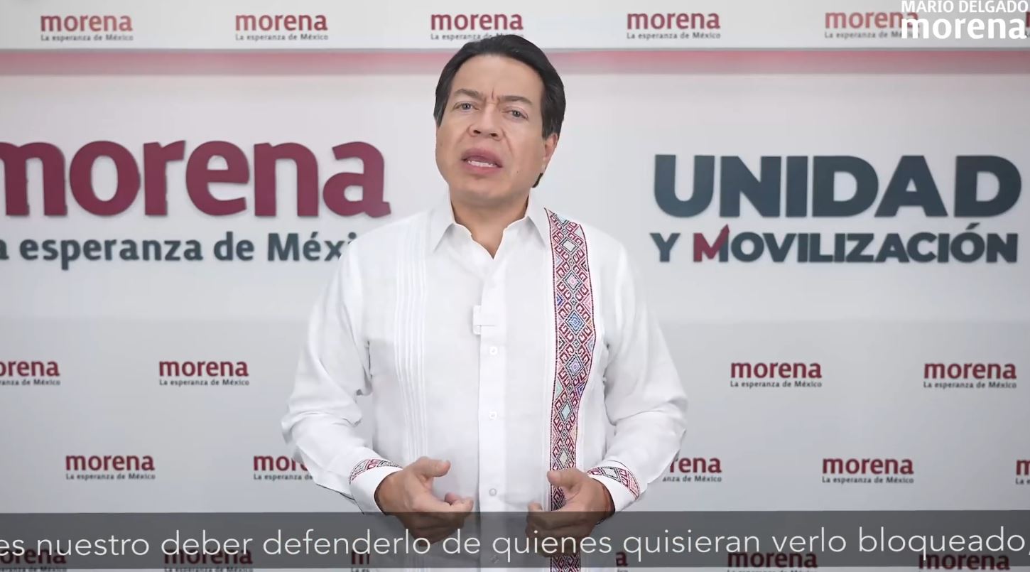 Morena irá con todo contra el INE, advierte Mario Delgado