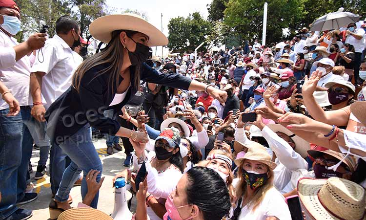 Evelyn Salgado sí participará en encuesta para elegir candidata de Morena a la gubernatura