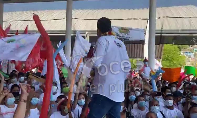 Arranca campaña Jorge Sánchez por la reelección en Zihuatanejo