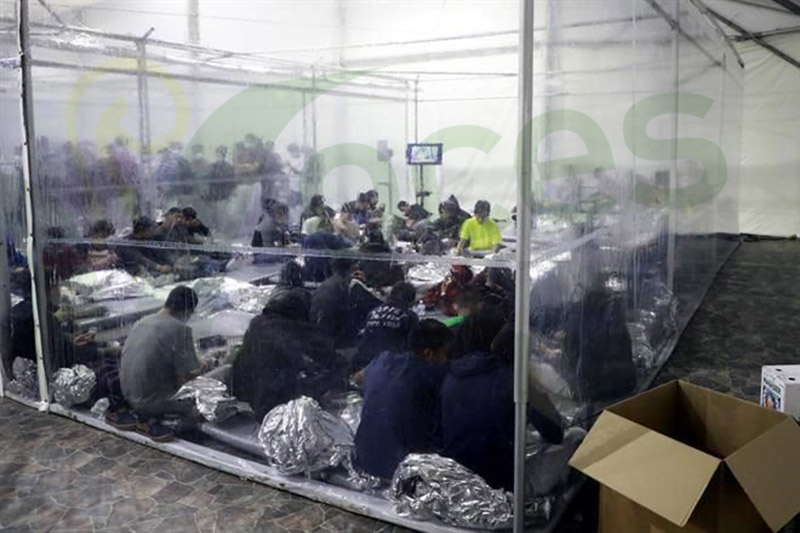 Aprueba el Pentágono, de Estados Unidos, confinar en sus bases a niños migrantes