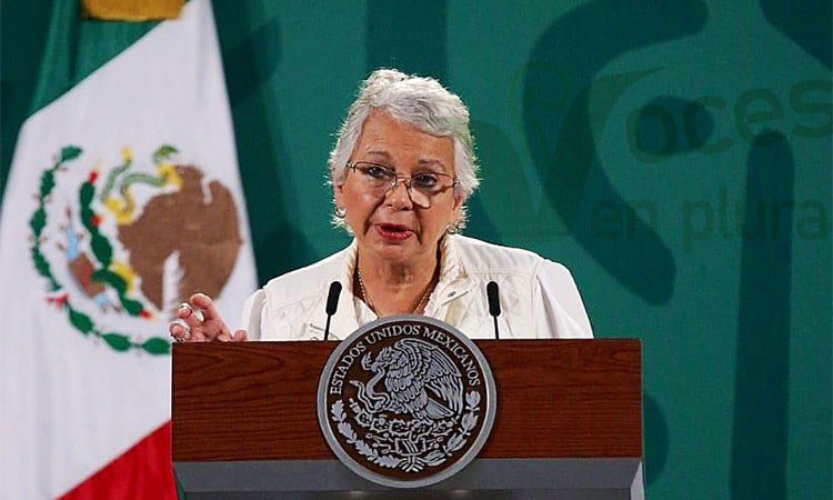 Exhorta la titular de Gobernación a mantener las diferencias dentro del marco legal y respeto mutuo