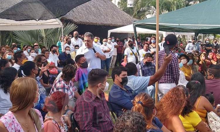 “Vas a ganar porque te está apoyando Ángel Aguirre”, le dice ex gobernador a Ricardo Taja
