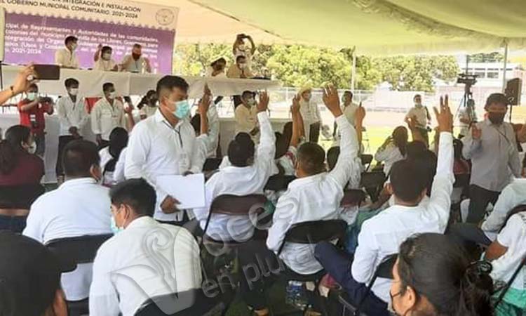 Concluye sin incidentes elección del Concejo Municipal Comunitario por usos y costumbres en Ayutla de los Libres
