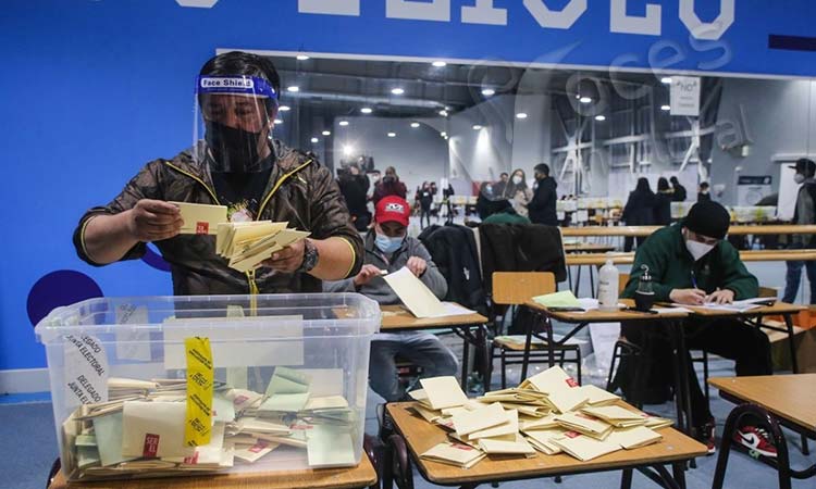 Independientes apabullan a la derecha de Chile en elecciones del Congreso Constituyente