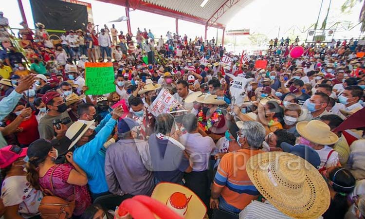 “Aquí no hay dádivas o dinero; aquí hay corazón y esperanza de cambio”, destaca Evelyn Salgado en Tecpan y Petatlán