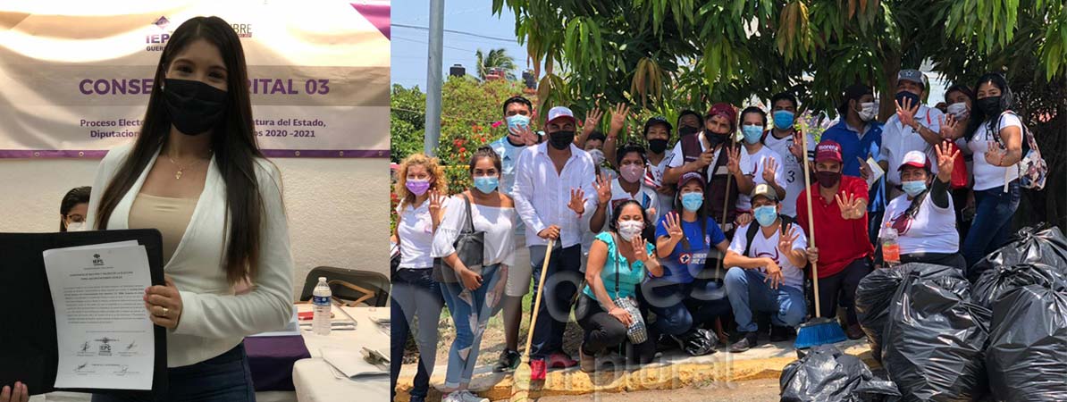 Unidos hagamos brillar a Acapulco: Estrella de la Paz Bernal