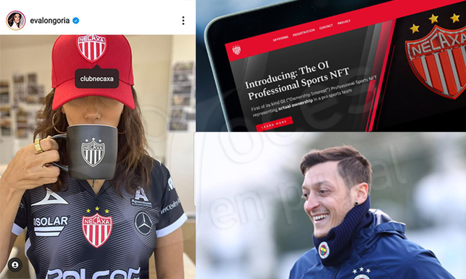 Mesut Ozil y Eva Longoria anuncian su llegada al Necaxa