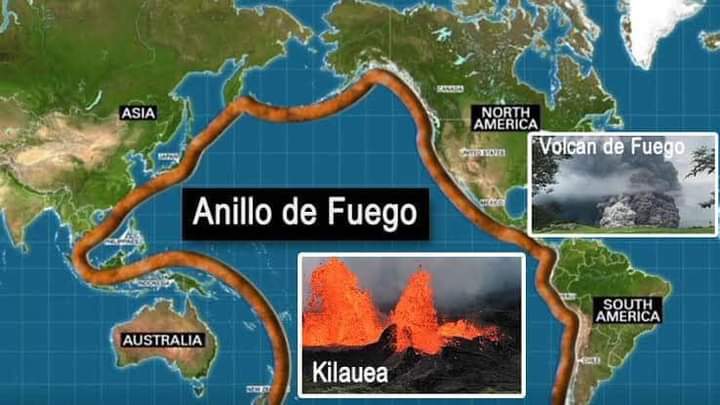 Cientos de volcanes están en erupción en todo el mundo