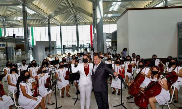 Asiste Evelyn Salgado a inauguración del nuevo Aeropuerto Internacional “General Felipe Ángeles”