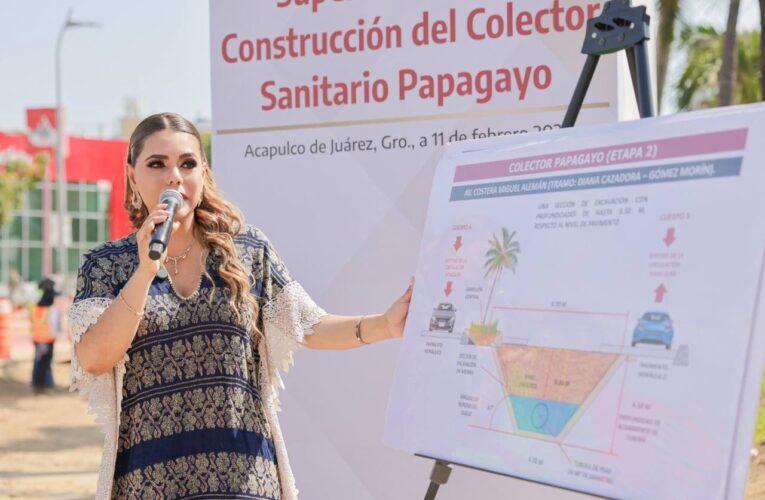 Estamos invirtiendo como nunca en el saneamiento de la Bahía de Acapulco y en el mejoramiento de los sistemas de agua potable: Evelyn Salgado