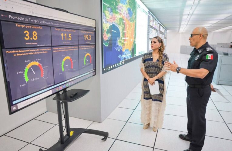 Supervisa Evelyn Salgado los avances en la rehabilitación del C5 de Acapulco