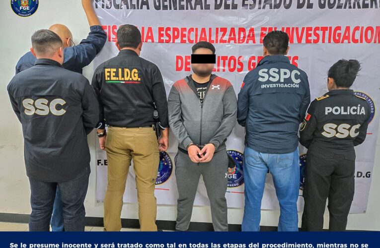 FGE Guerrero, Fiscalía CDMX, DEFENSA, GN y SSyPC detienen en CDMX a presunto líder del Cártel Independiente de Acapulco