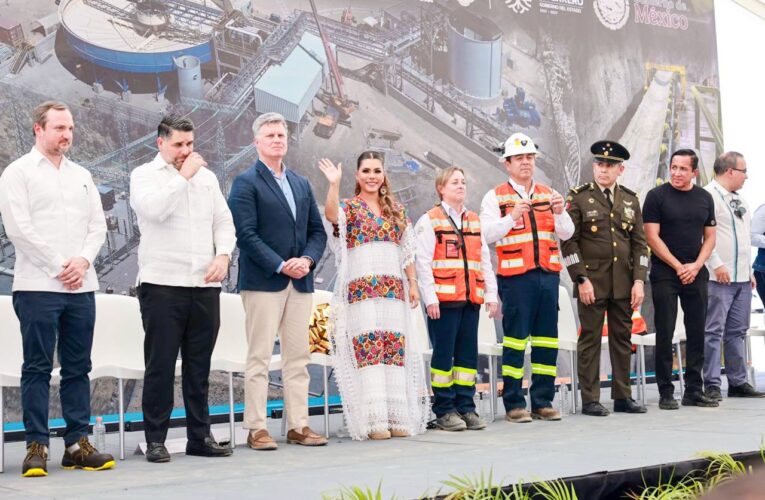 Evelyn Salgado inaugura la ampliación del Complejo Minero Morelos y fortalece el desarrollo económico en Guerrero
